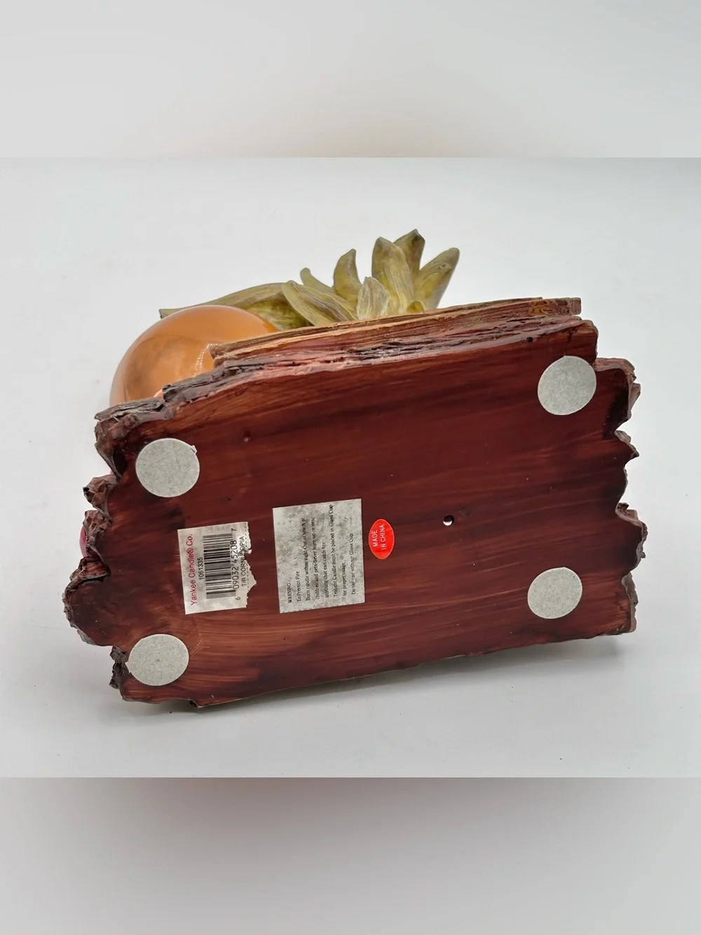 Yankee Candle Wax Warmer Corn Stalk & Cornucopia Autumn Harvest Pumpkin 8